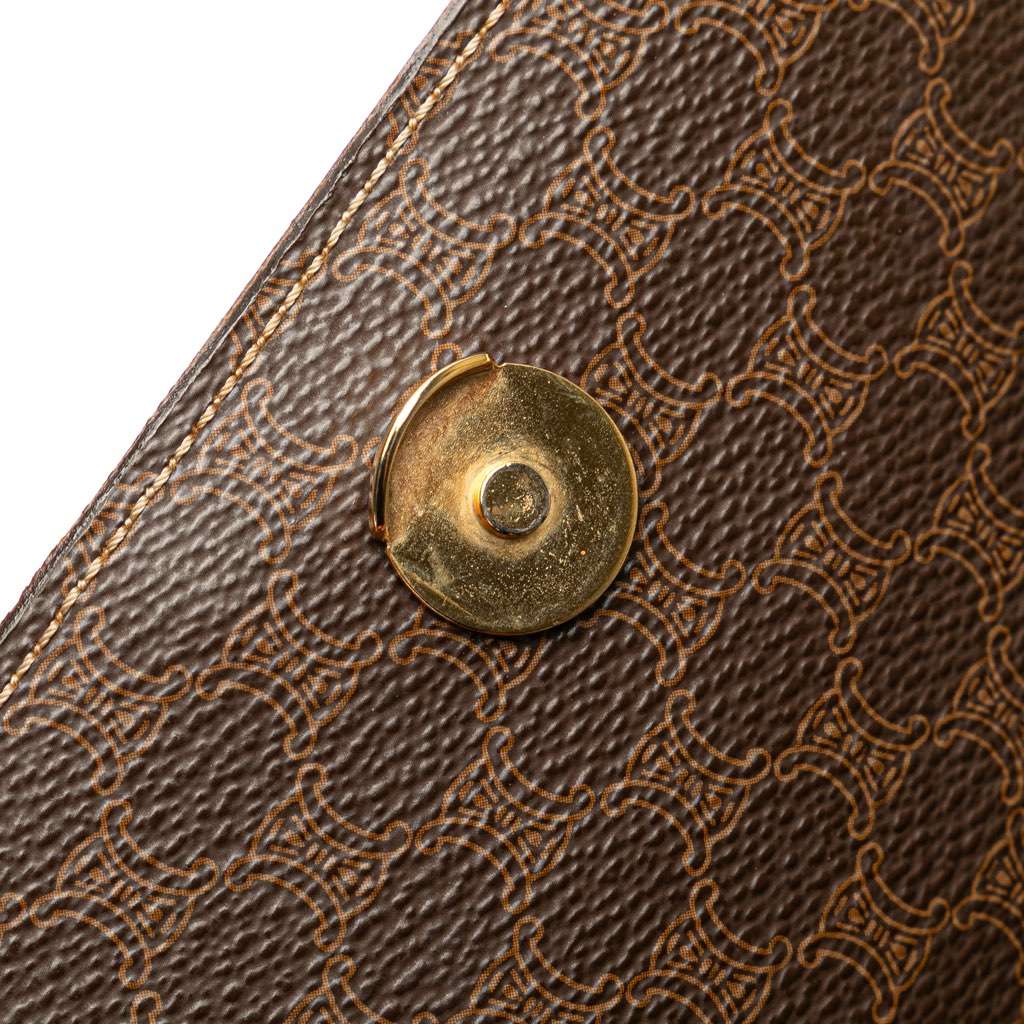 Celine Macadam Coated Canvas Crossbody - Image 10