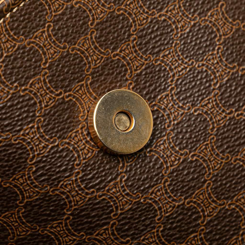 Celine Macadam Coated Canvas Crossbody - Image 11