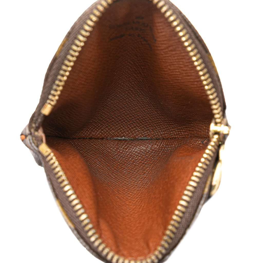 Louis Vuitton Monogram Round Coin Pouch - 4