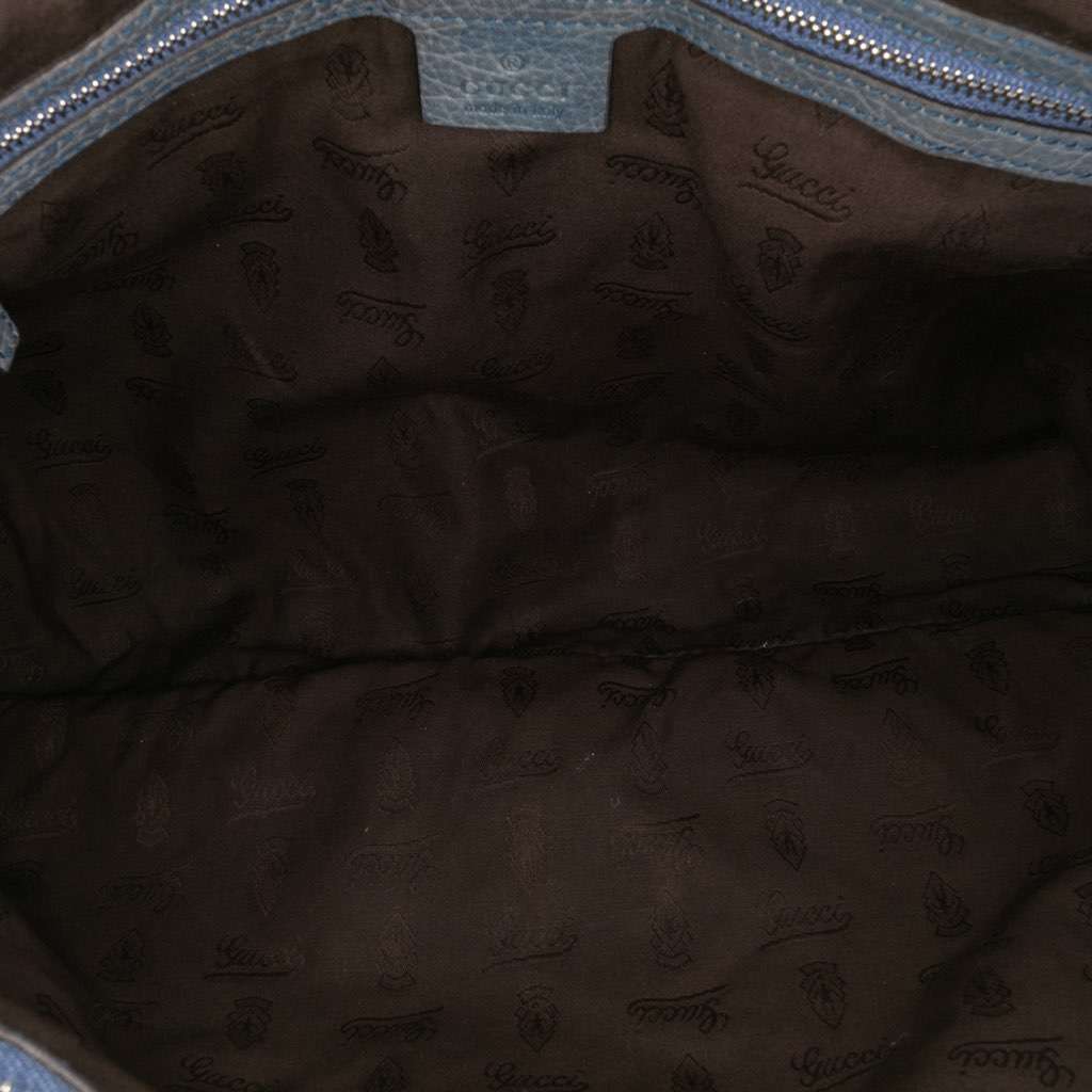 Gucci GG Canvas Bamboo Libeccio Tote - Side view