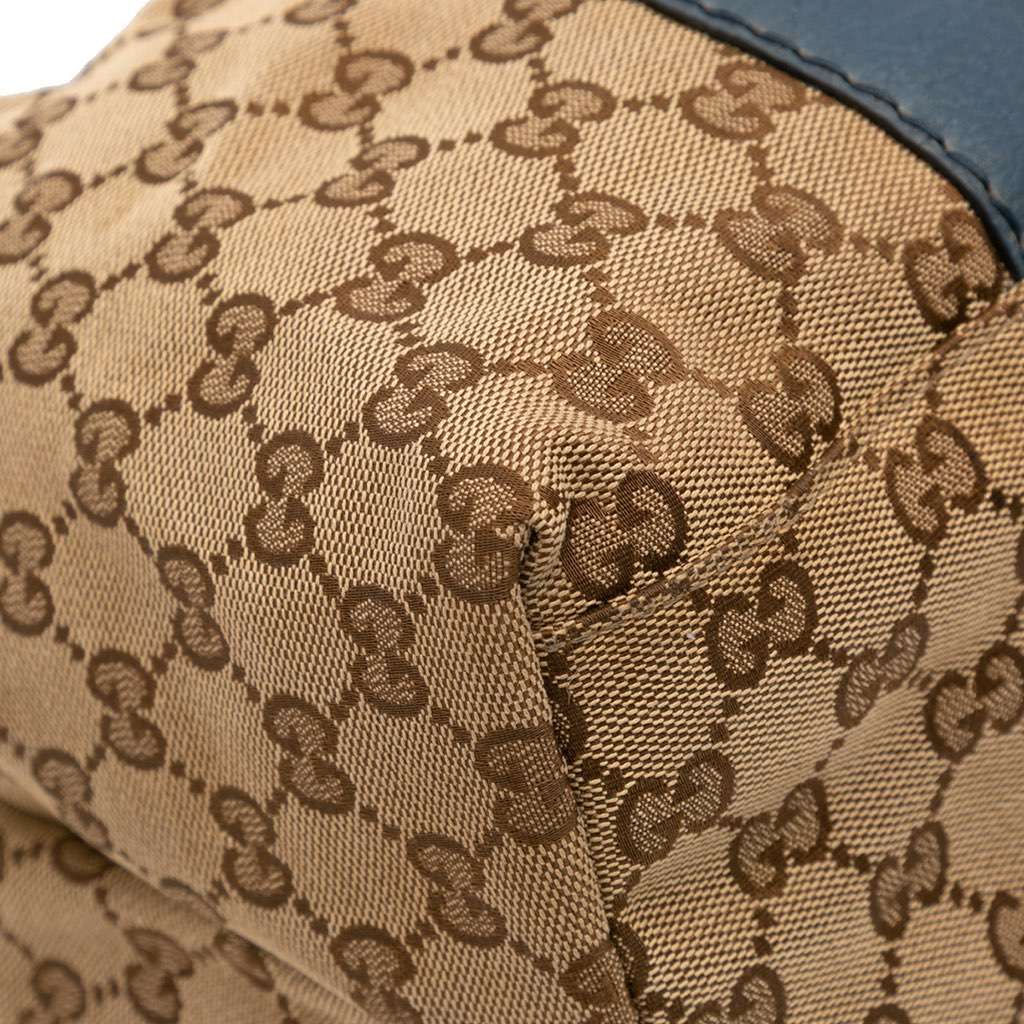 Gucci GG Canvas Bamboo Libeccio Tote - Image 10