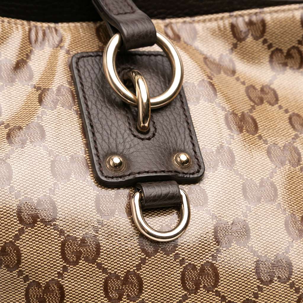 Gucci GG Charm GG Crystal Tote - Image 12