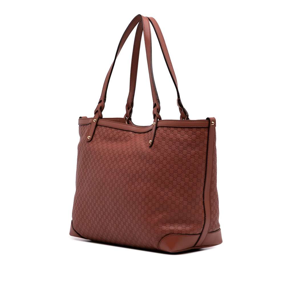 Gucci Medium Microguccissima Craft Tote - 2