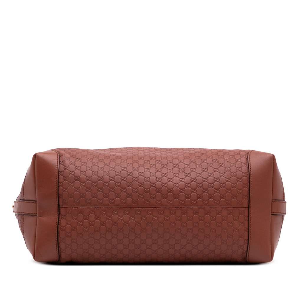 Gucci Medium Microguccissima Craft Tote - 3