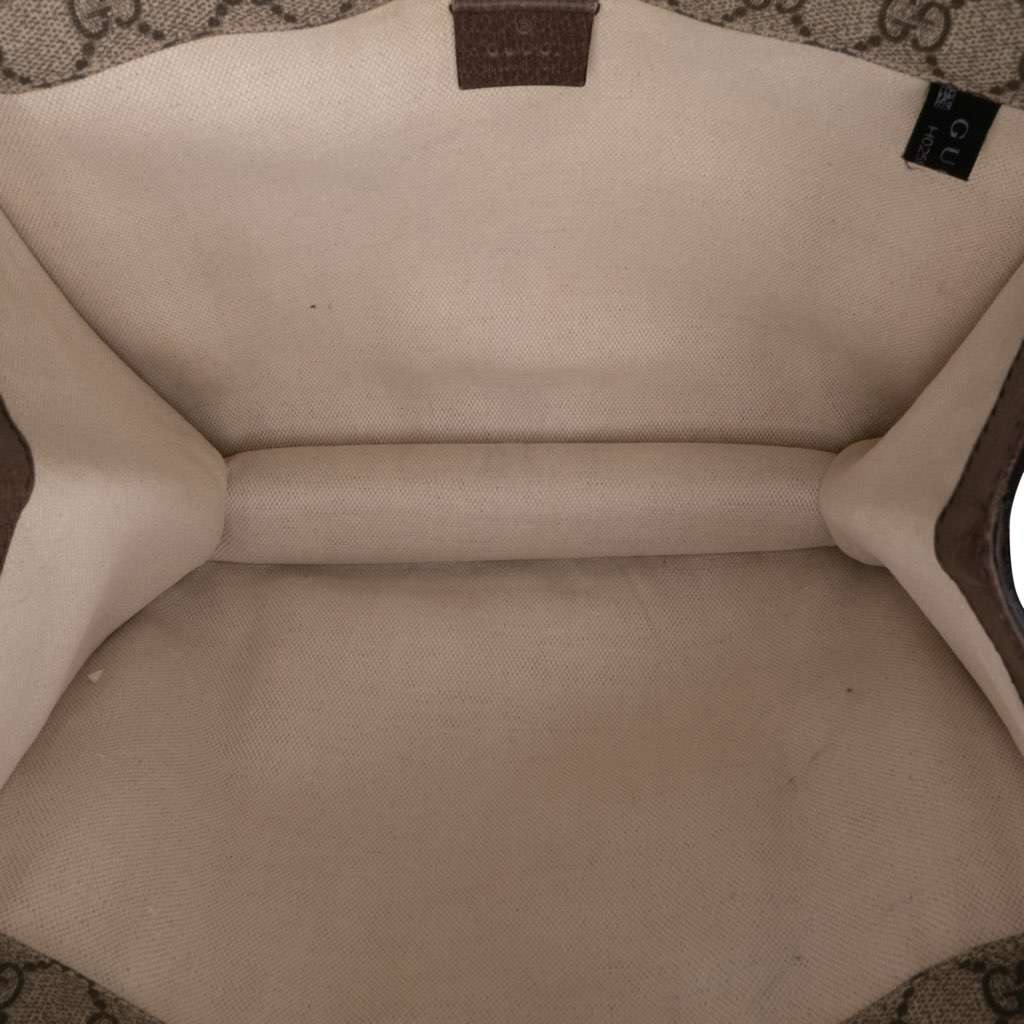 Gucci Medium GG Supreme Web Neo Vintage Double Flap Messenger Bag - 4