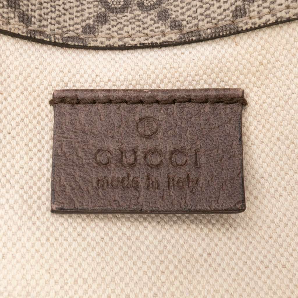 Gucci Medium GG Supreme Web Neo Vintage Double Flap Messenger Bag - 5