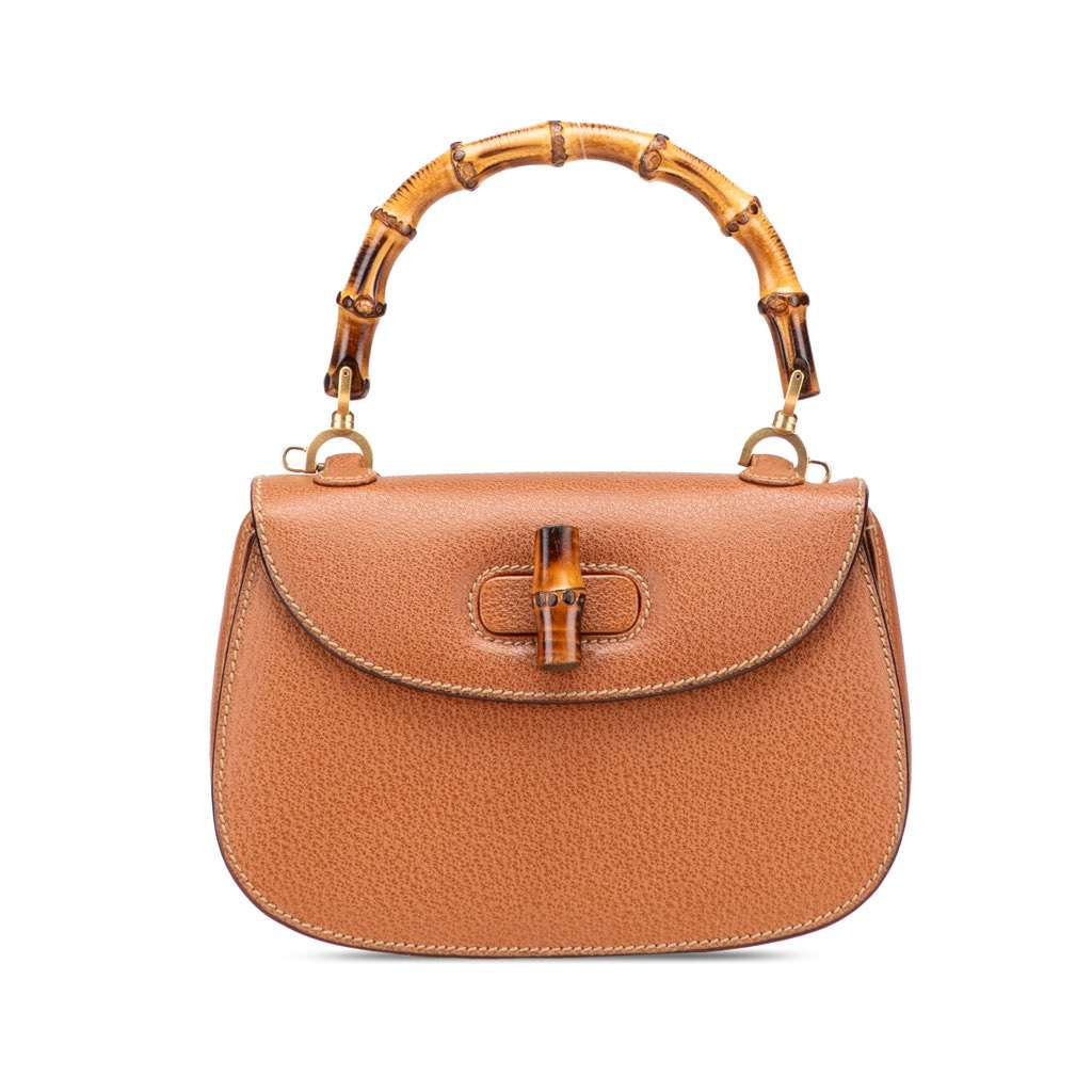 Gucci Grained Calfskin Bamboo Night