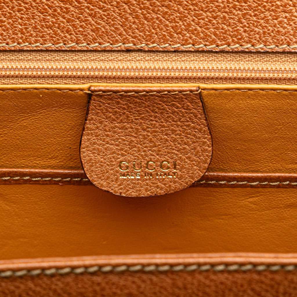 Gucci Grained Calfskin Bamboo Night - Side view