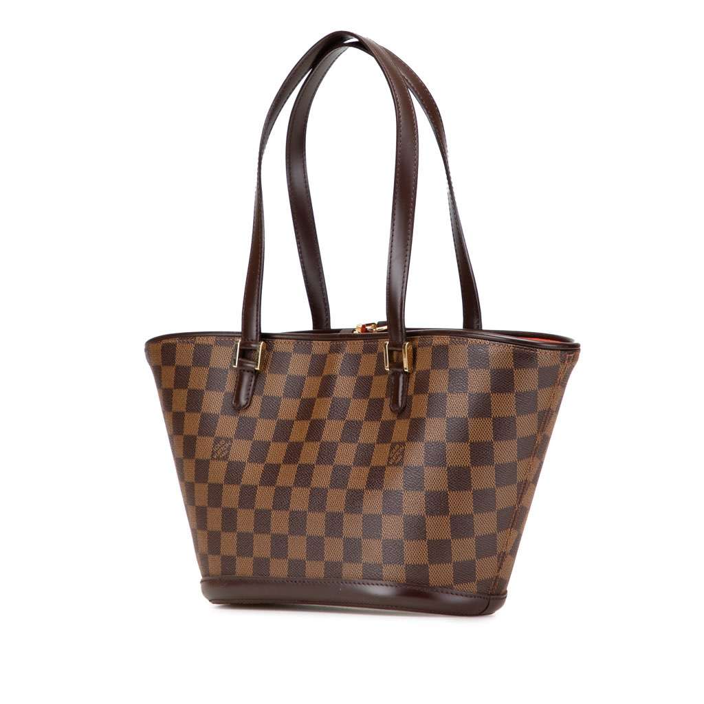 Louis Vuitton Damier Ebene Manosque PM - Back view