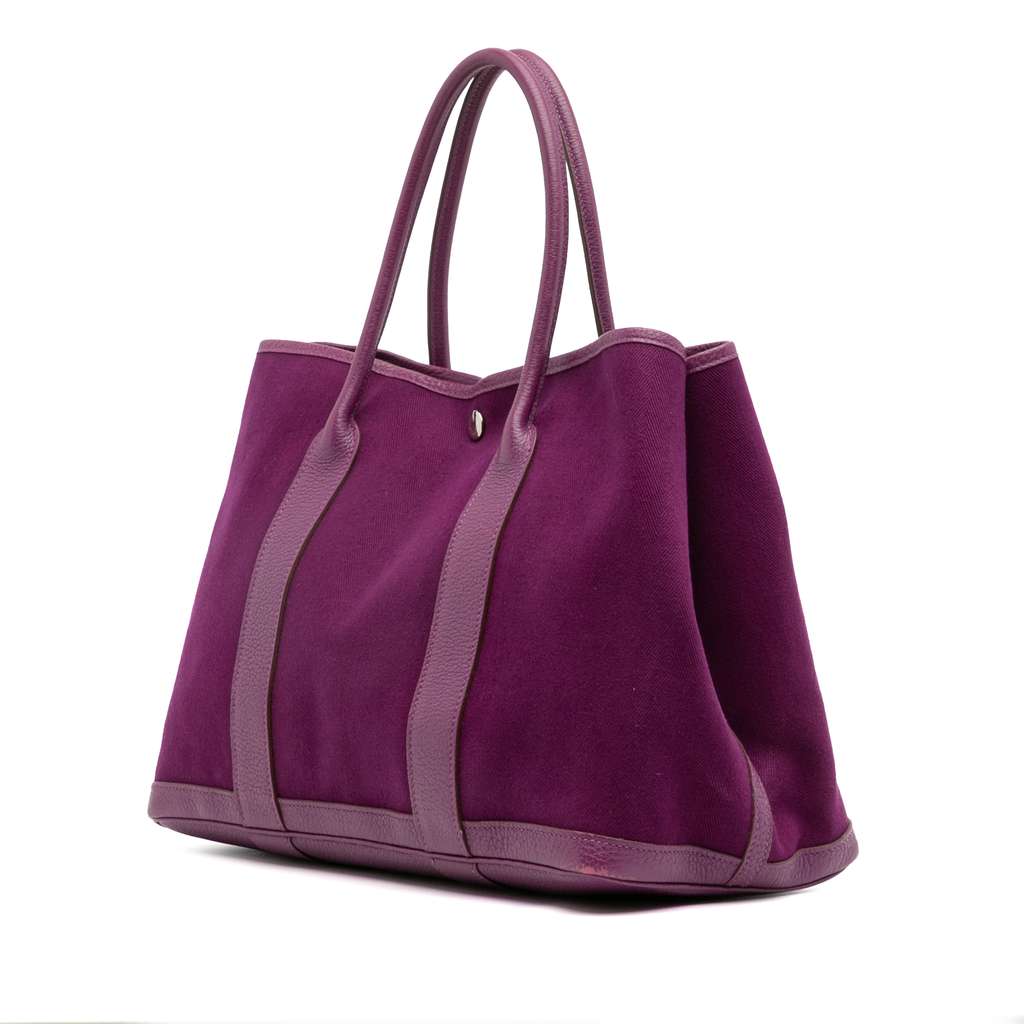 Hermès Toile and Negonda Garden Party 36 - Back view