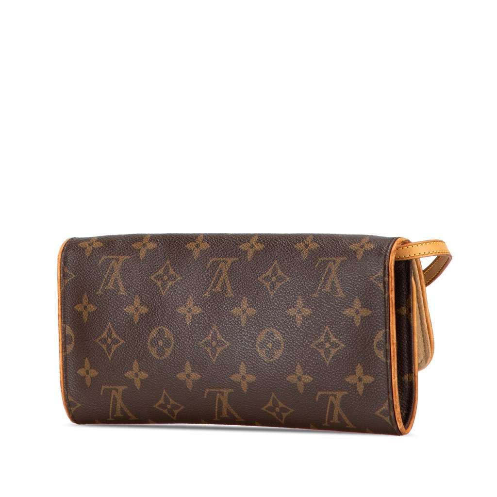 Louis Vuitton Monogram Pochette Twin GM - Back view