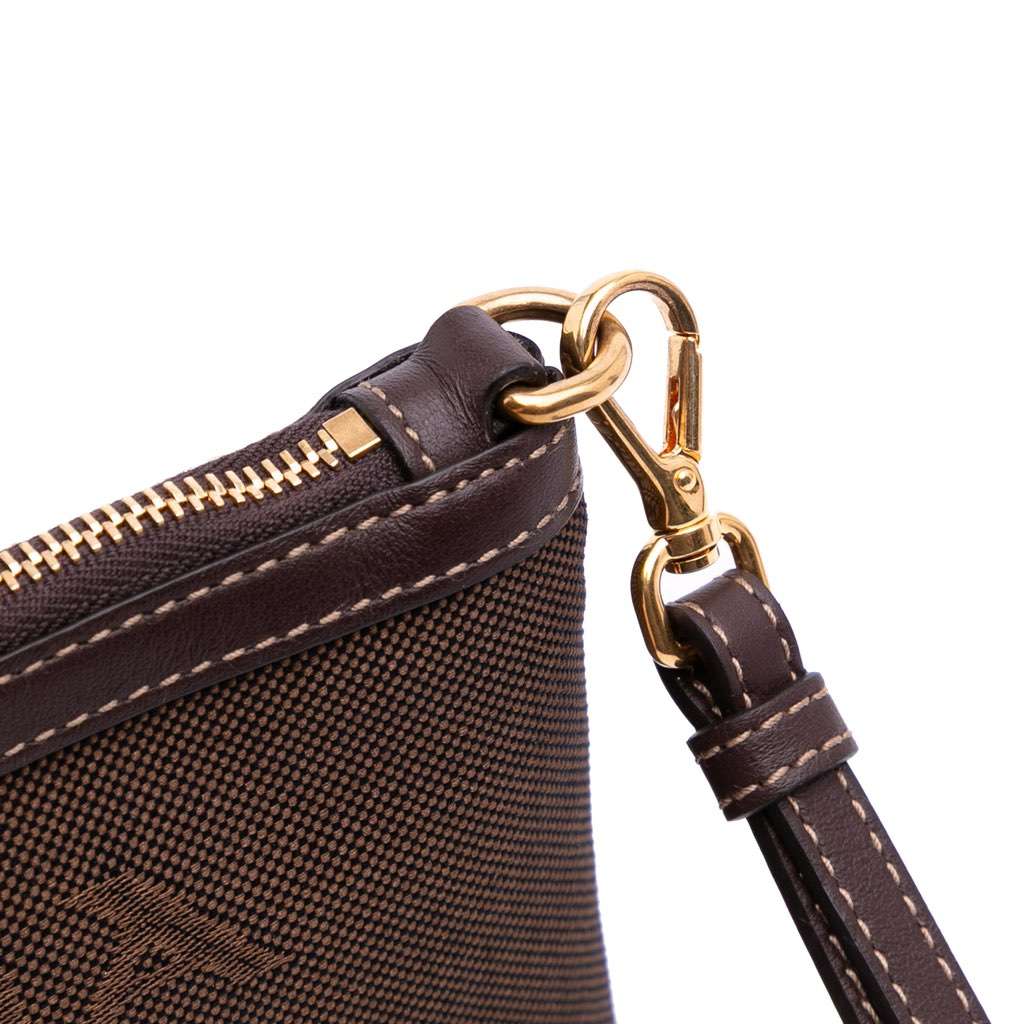 Prada Canvas Canapa Logo Pouch - Image 10