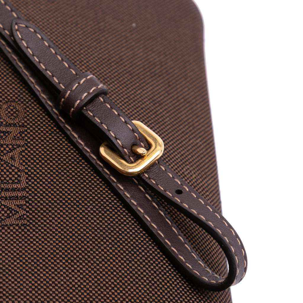 Prada Canvas Canapa Logo Pouch - Image 11