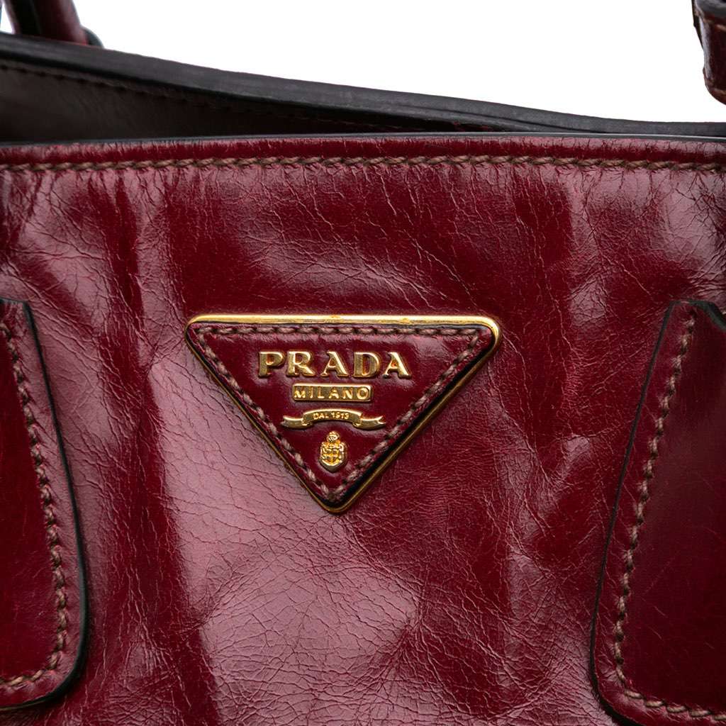 Prada Vitello Shine Shopping Tote - 5