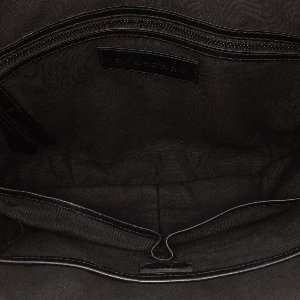 Burberry Haymarket Check Coated Canvas Business Bag - 4