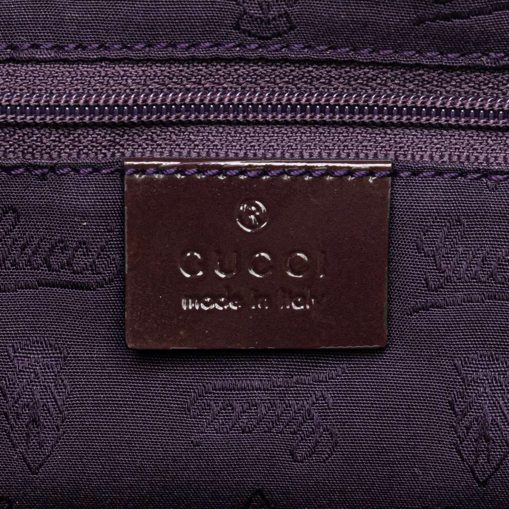 Gucci Medium GG Canvas Jolie Tote - Side view