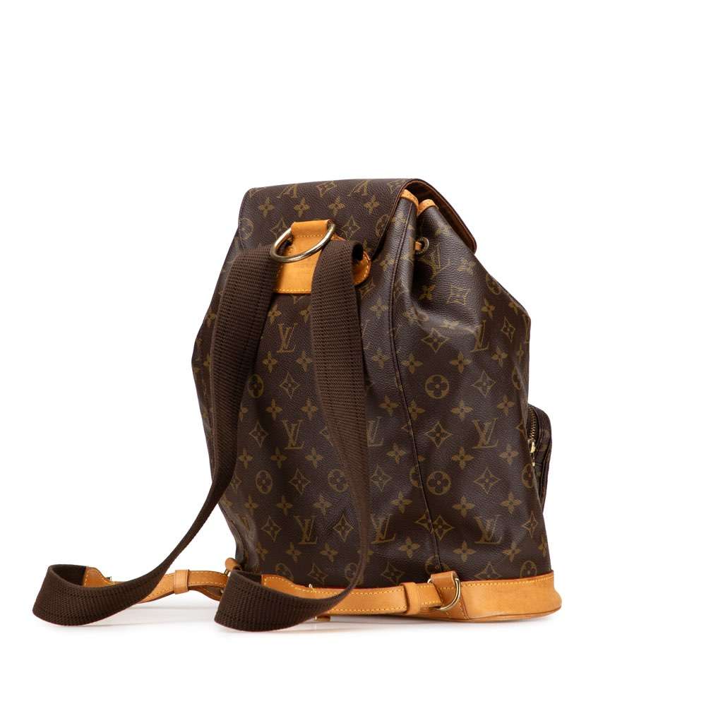 Louis Vuitton Monogram Montsouris GM - Back view
