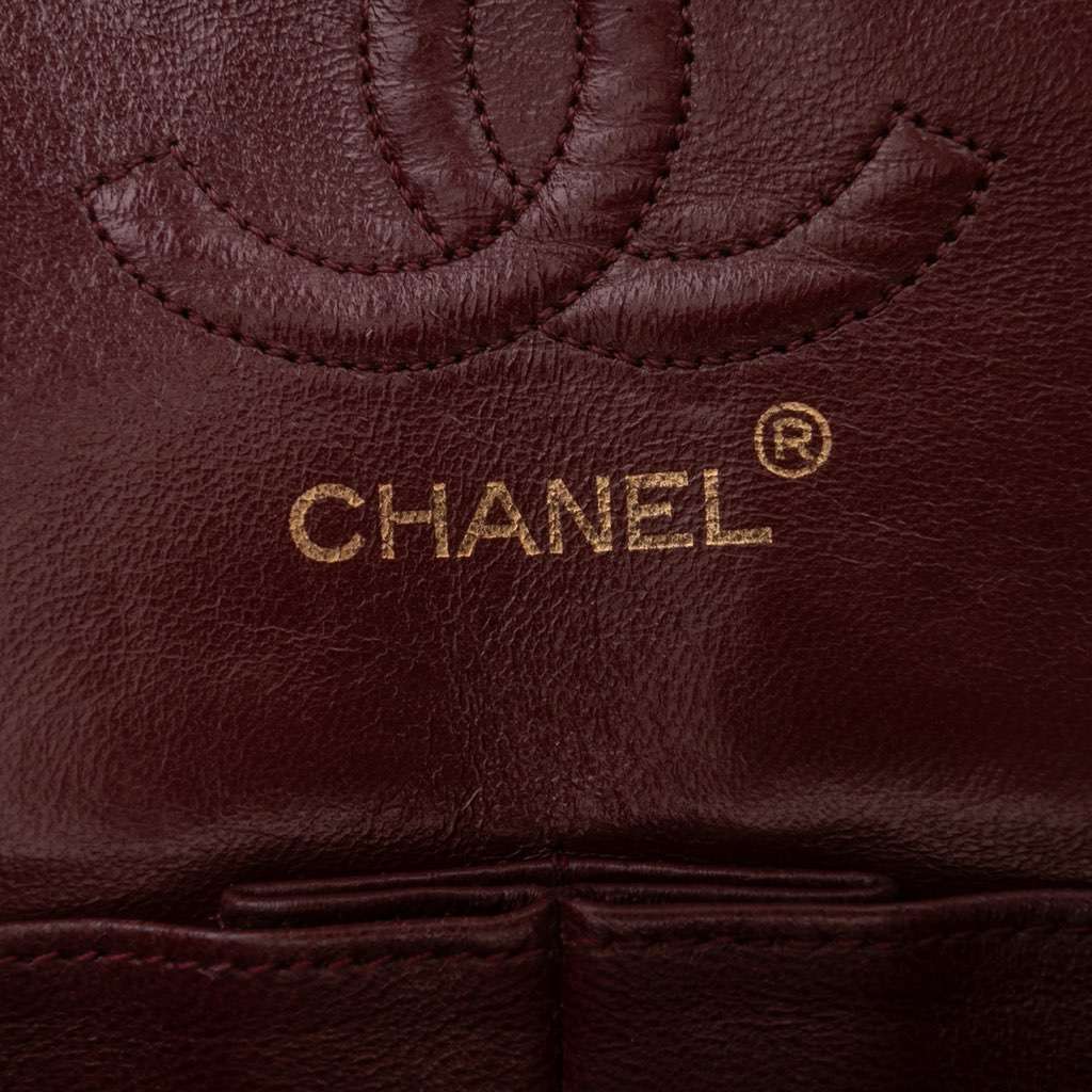 Chanel Small Classic Lambskin Double Flap - Side view