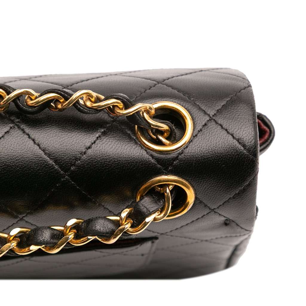 Chanel Small Classic Lambskin Double Flap - Image 12