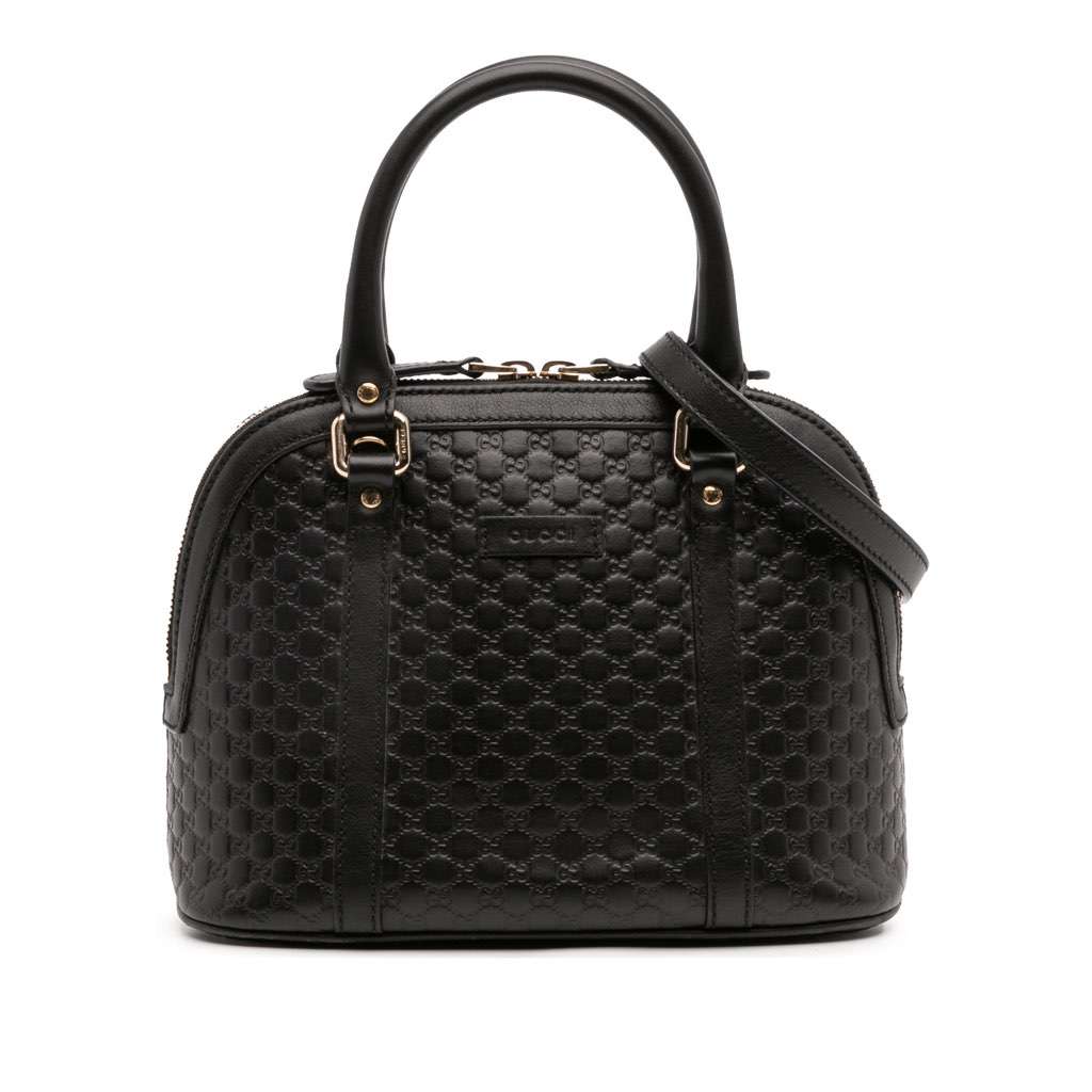 Gucci Mini Microguccissima Dome Satchel