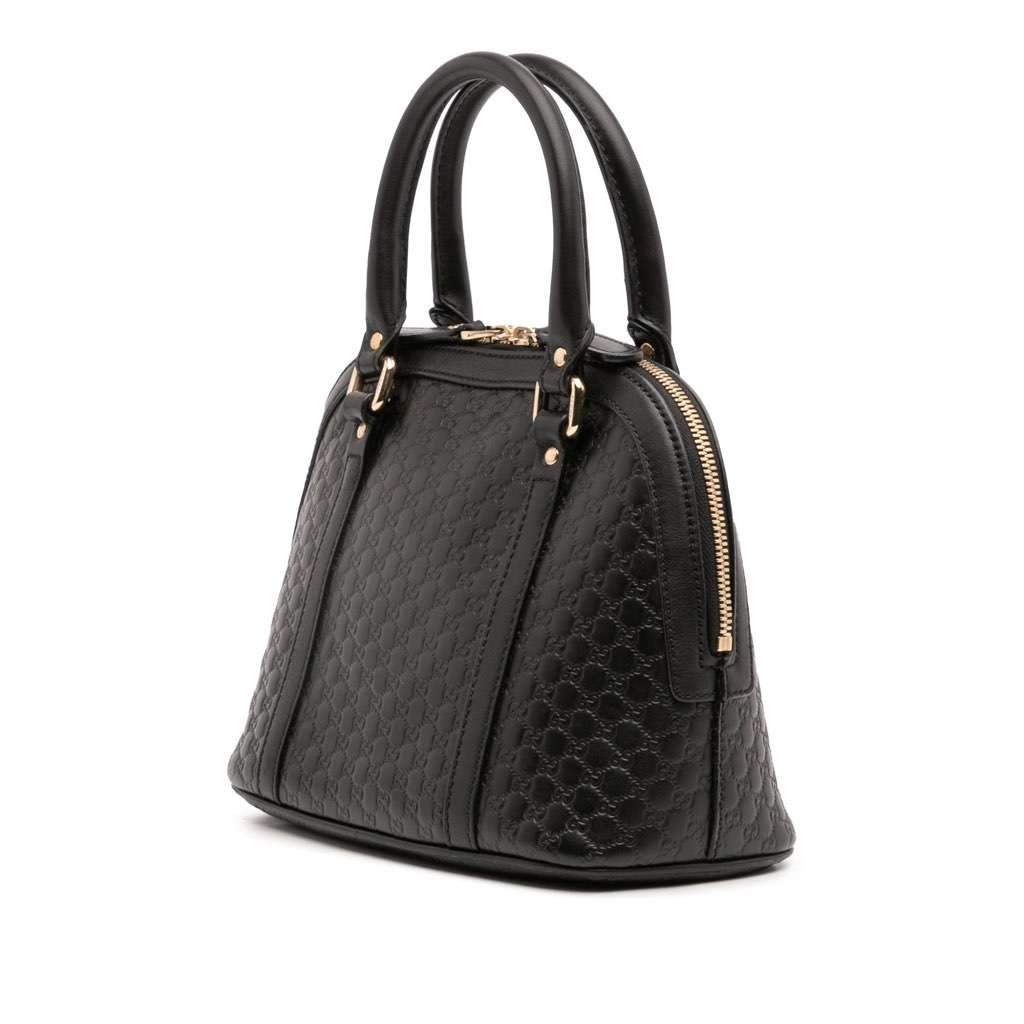 Gucci Mini Microguccissima Dome Satchel - Back view