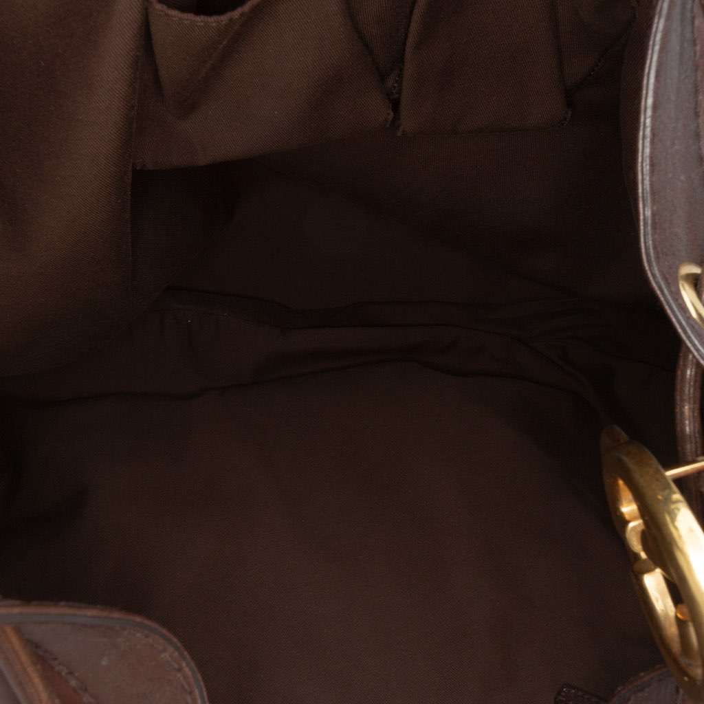 Gucci Medium Guccissima Interlocking Icon Drawstring Hobo - 4