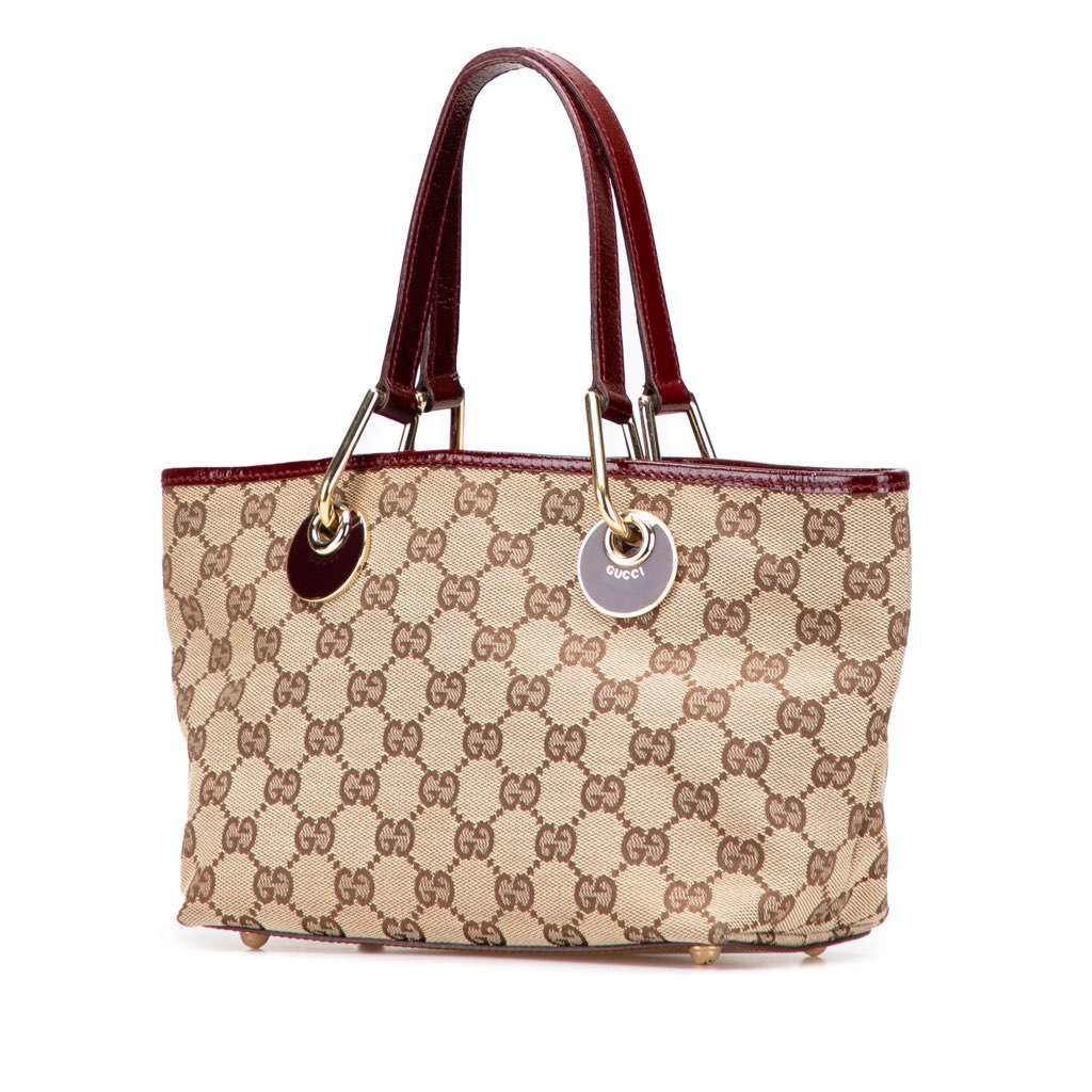 Gucci GG Canvas Eclipse Handbag - 2