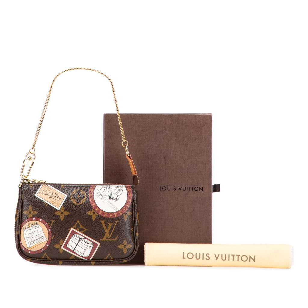 Louis Vuitton Monogram Patch Mini Pochette Accessoires - Image 14