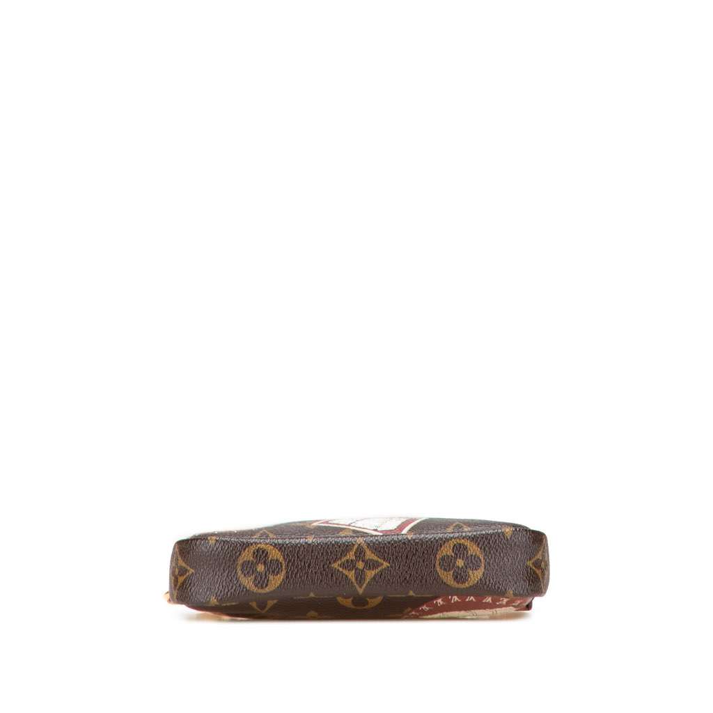 Louis Vuitton Monogram Patch Mini Pochette Accessoires - Image 6