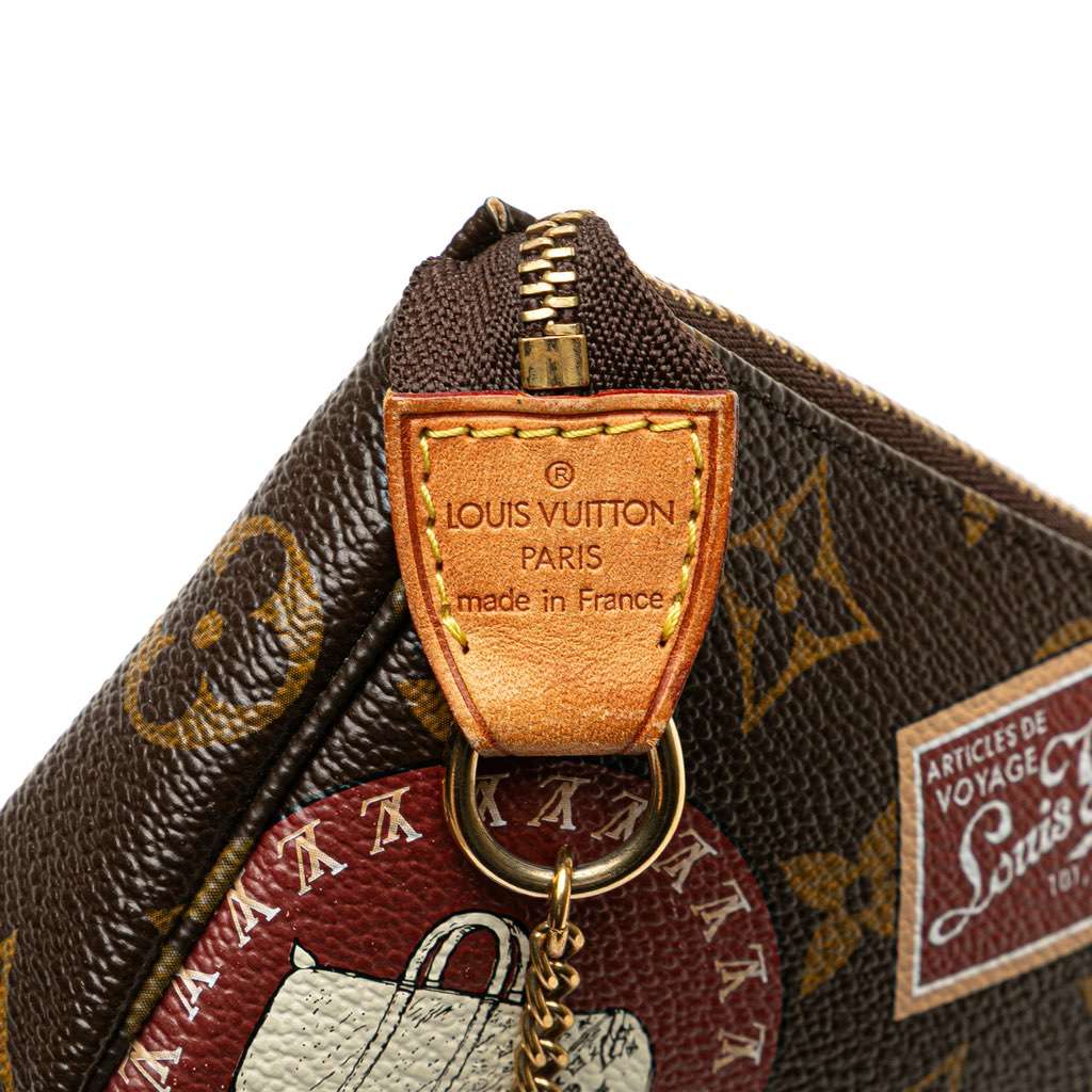 Louis Vuitton Monogram Patch Mini Pochette Accessoires - Detail 1