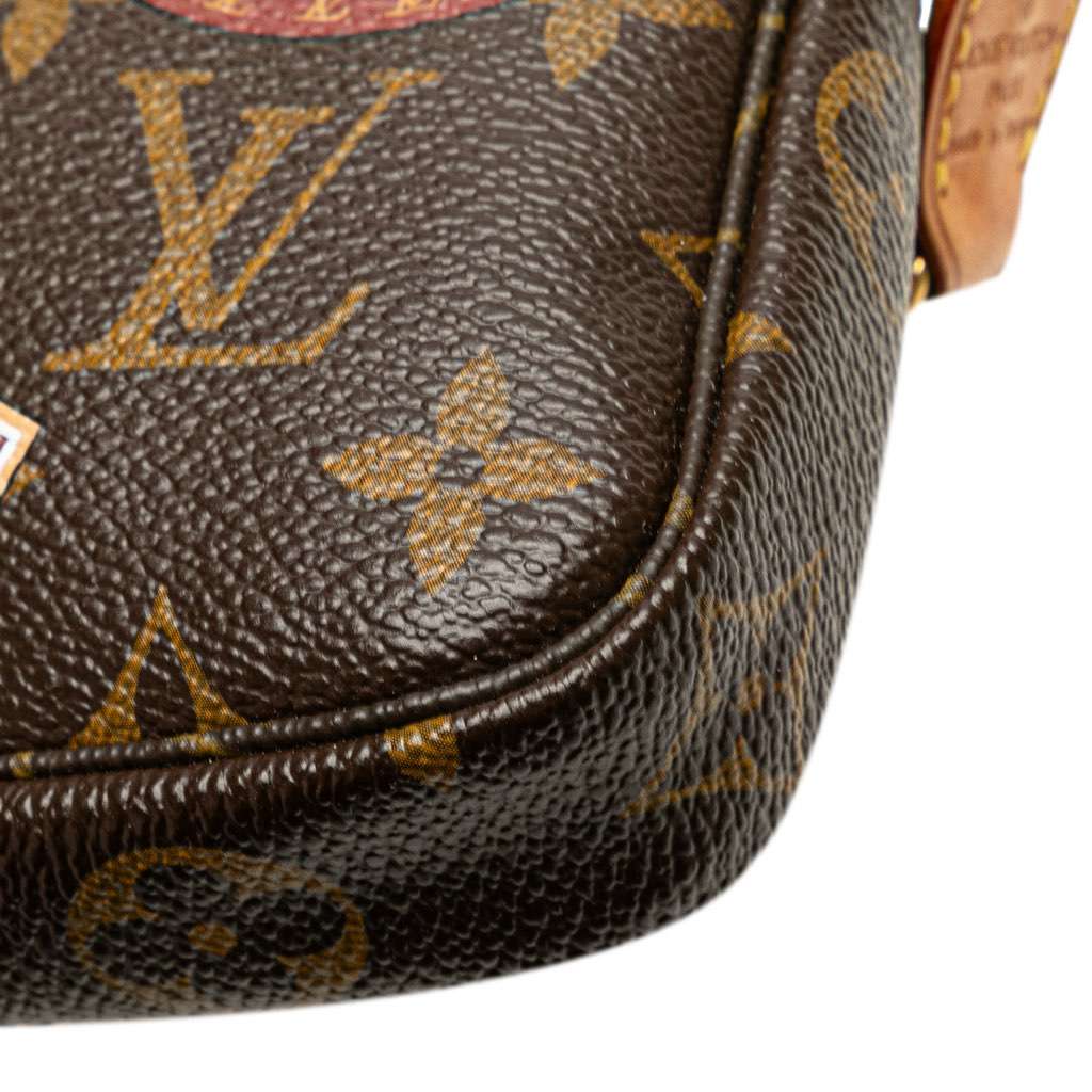 Louis Vuitton Monogram Patch Mini Pochette Accessoires - Image 10