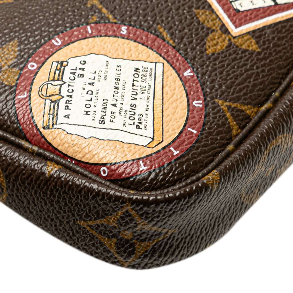Louis Vuitton Monogram Patch Mini Pochette Accessoires - Image 11