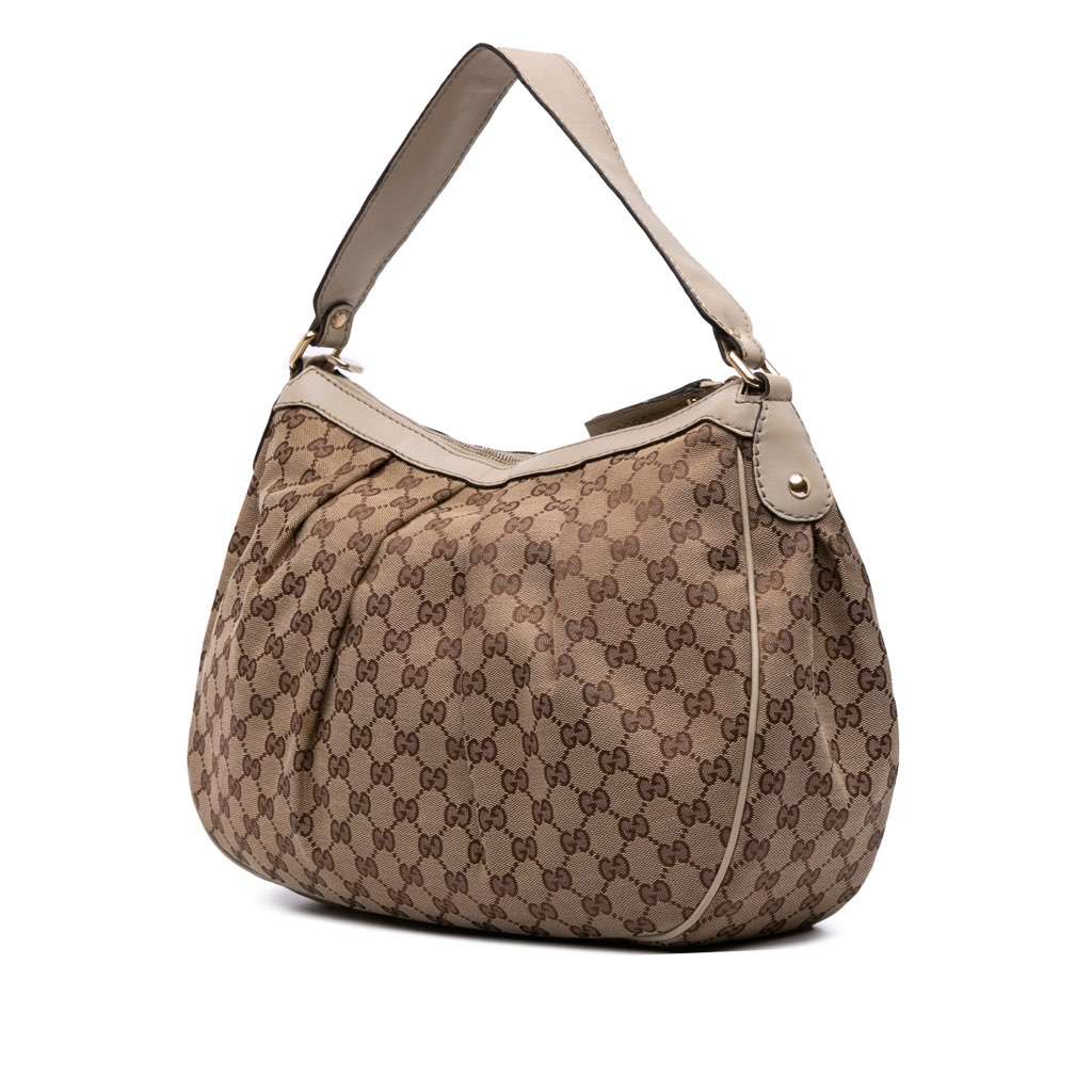 Gucci Medium GG Canvas Sukey Shoulder Bag - 2