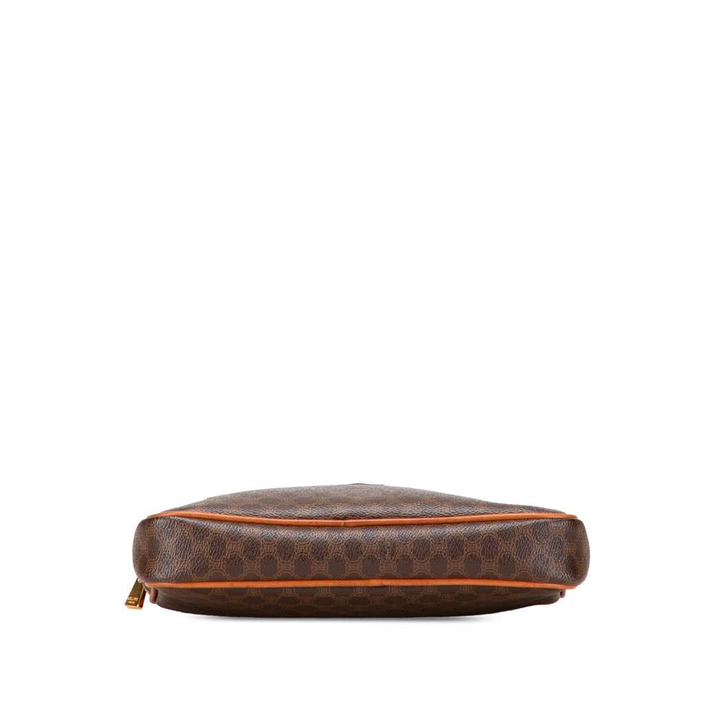 Celine Macadam Coated Canvas Clutch - 3