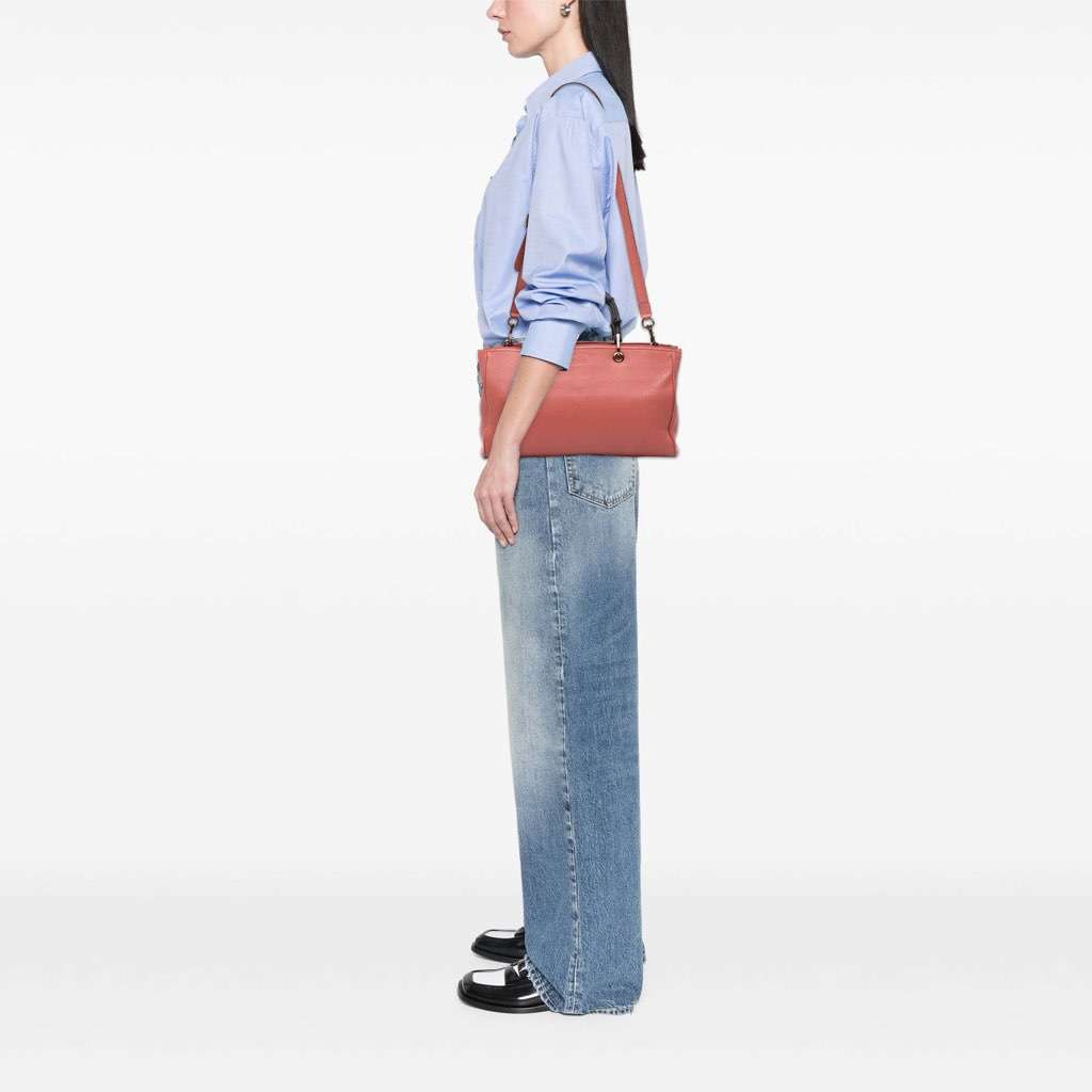 Gucci Medium Calfskin Bamboo Shopper Satchel - Image 14