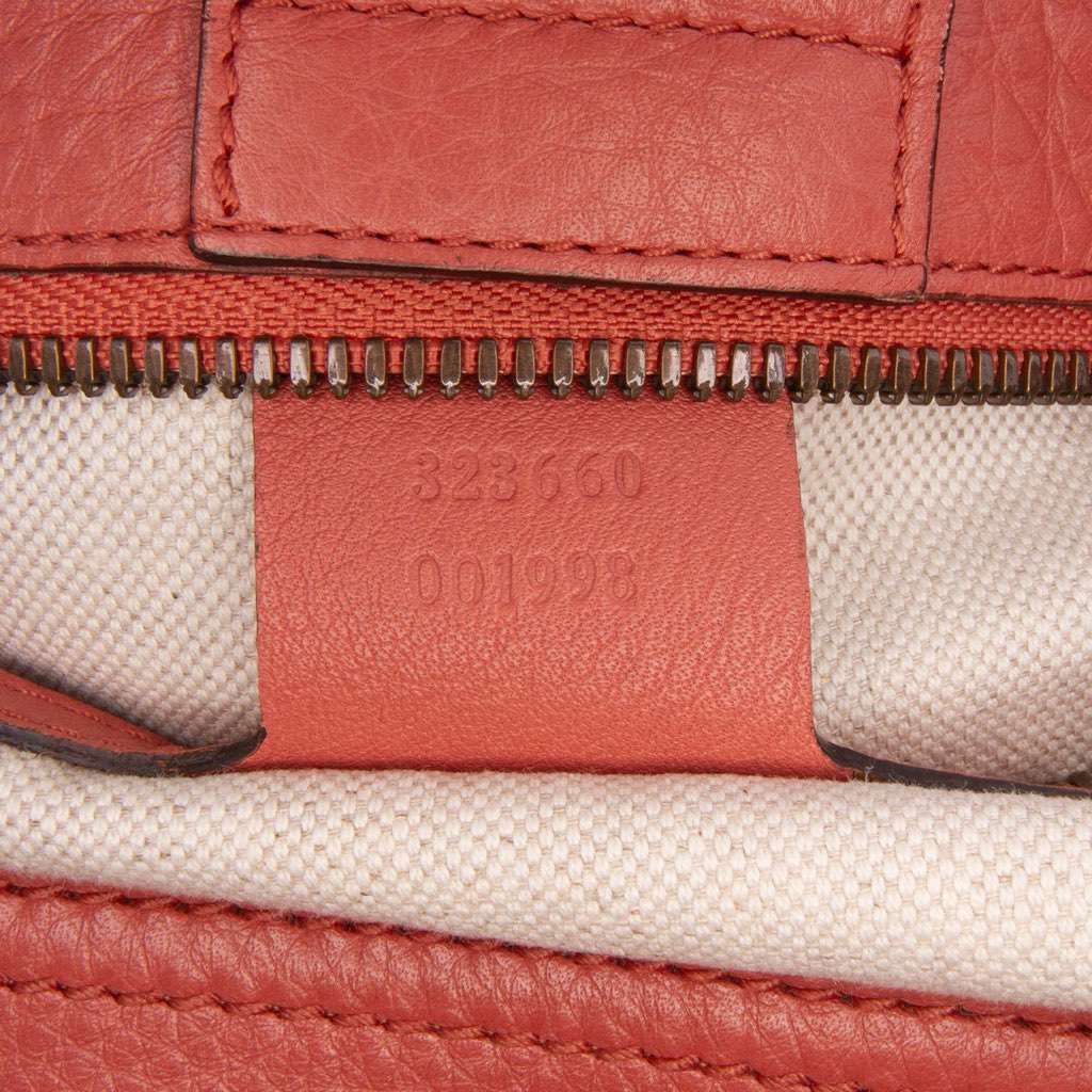 Gucci Medium Calfskin Bamboo Shopper Satchel - Detail 1