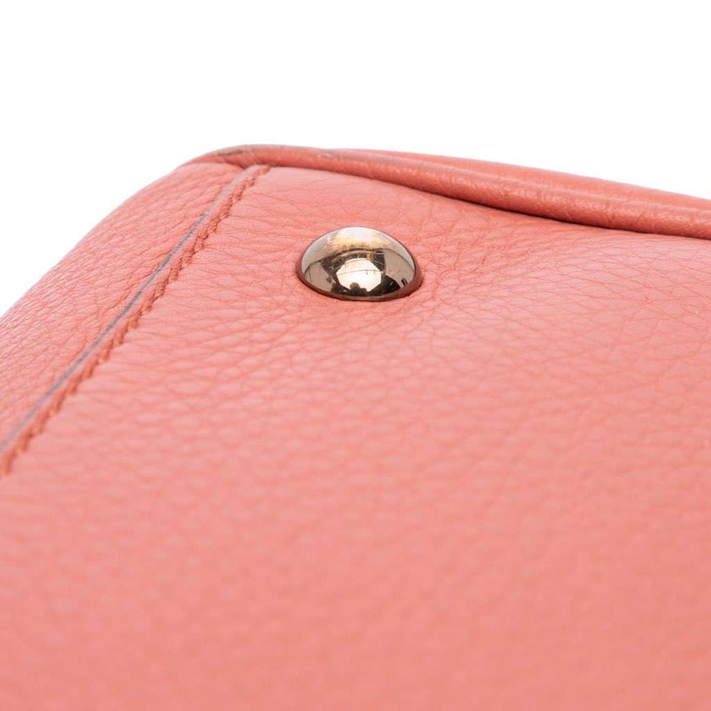 Gucci Medium Calfskin Bamboo Shopper Satchel - Image 12