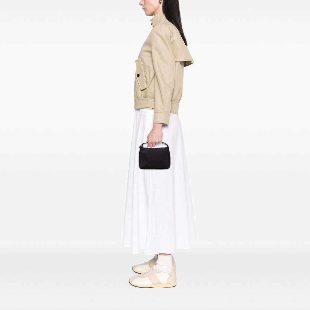 Fendi Zucchino Canvas Handbag - Image 13