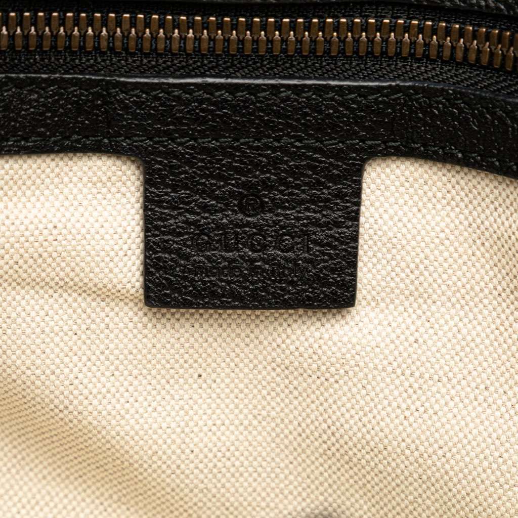 Gucci Grained Calfskin Bee Star Vertical Tote - 5