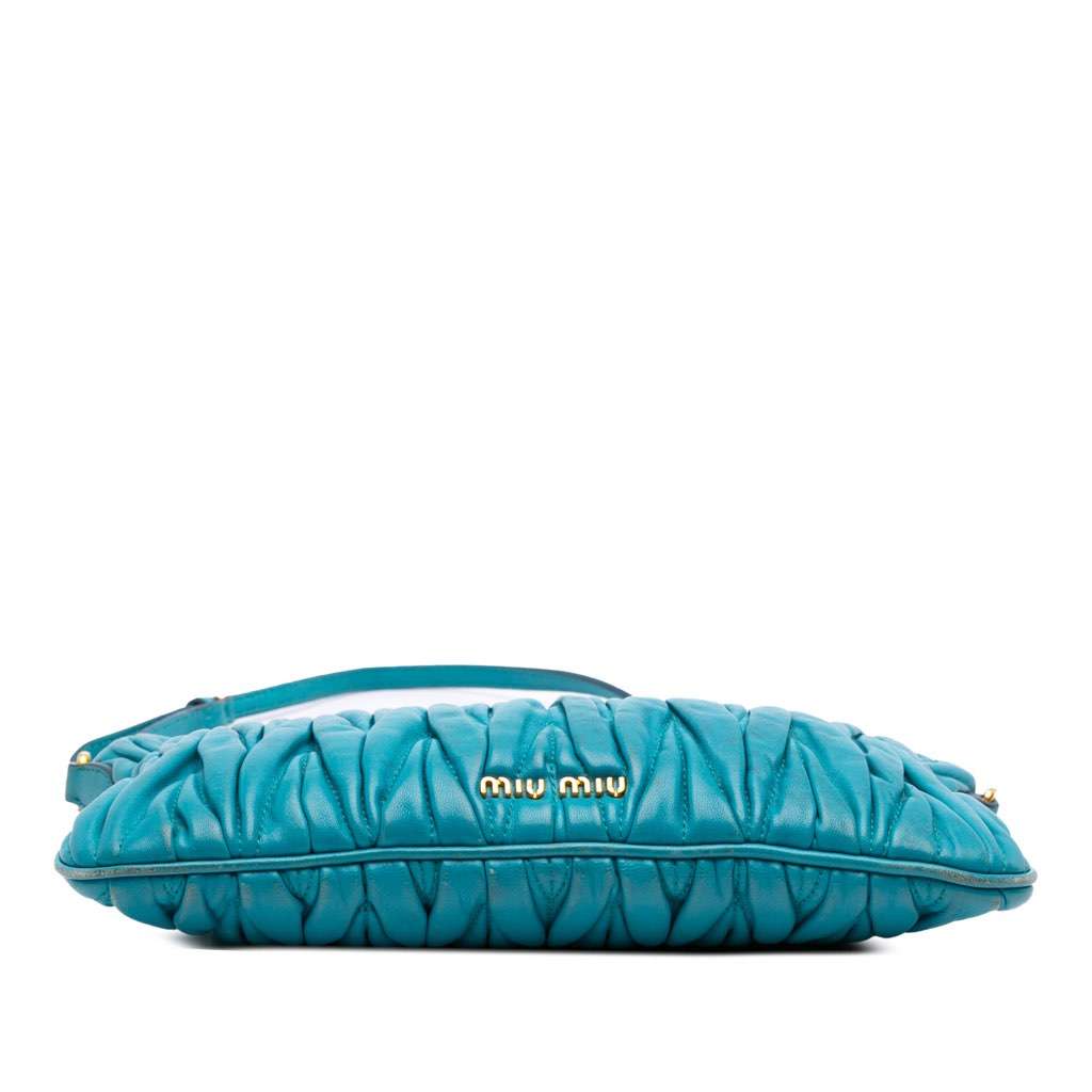 Miu Miu Matelasse Lambskin Shoulder Bag - Image 6