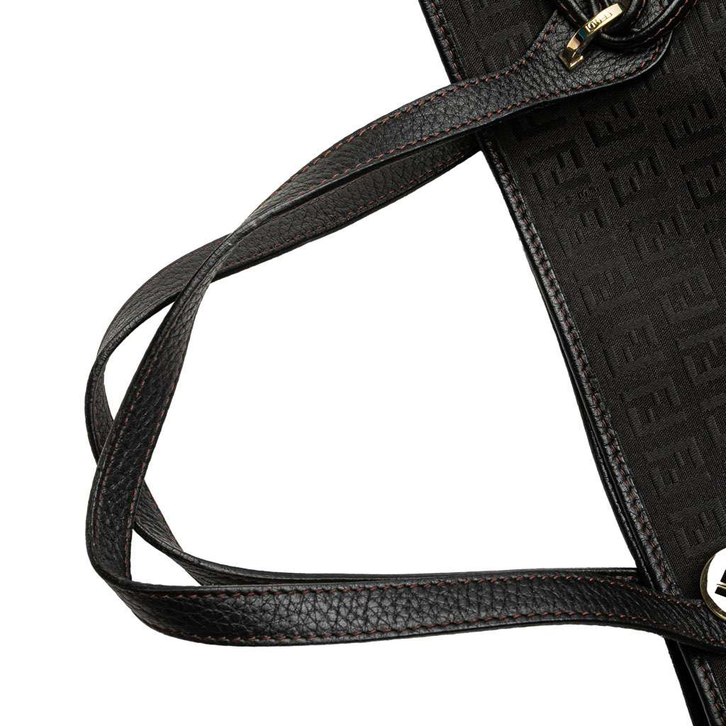 Fendi Zucchino Canvas Tote - Image 12