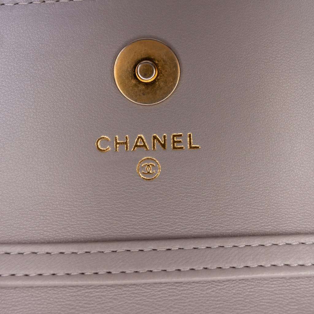 Chanel Mini Lambskin Pearl Crush Clutch On Chain - 5