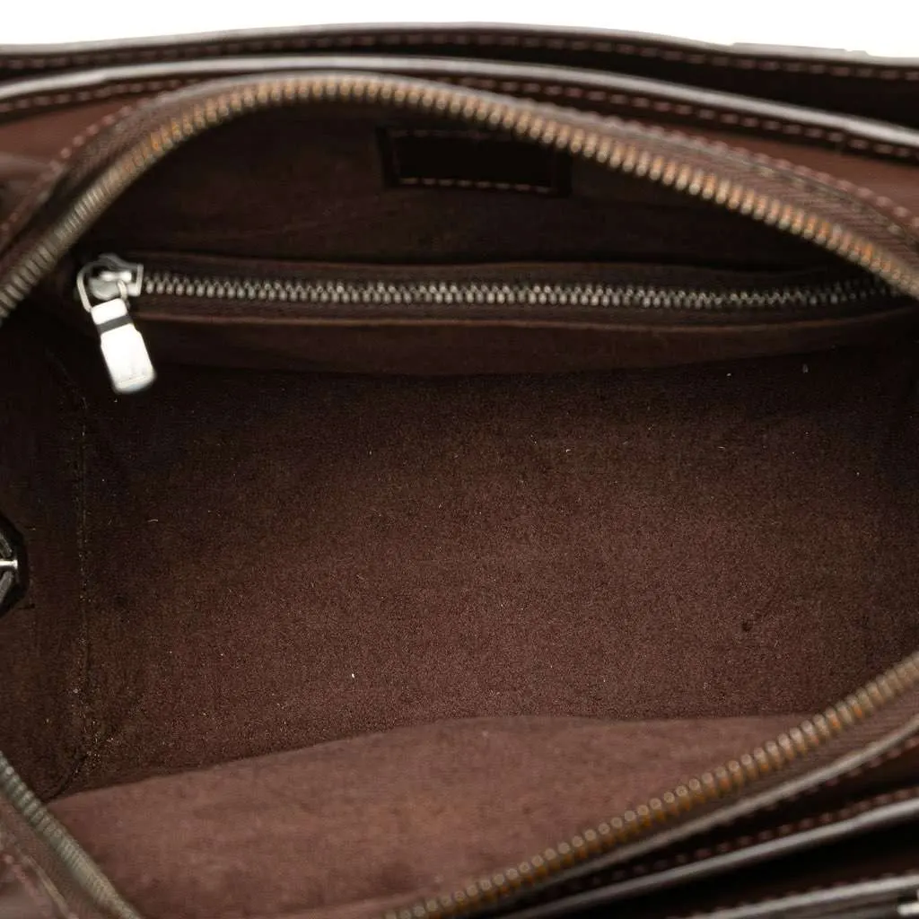 Louis Vuitton Epi Pont Neuf Brown Leather Good - Model View