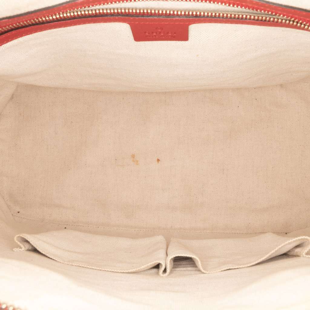 Gucci Large Microguccissima Patent Nice Dome Top Handle Bag - 4