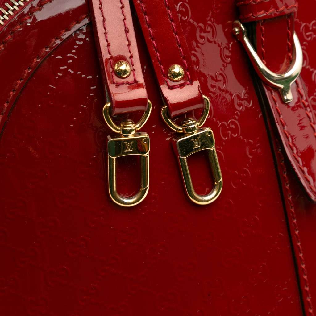 Gucci Large Microguccissima Patent Nice Dome Top Handle Bag - Image 12