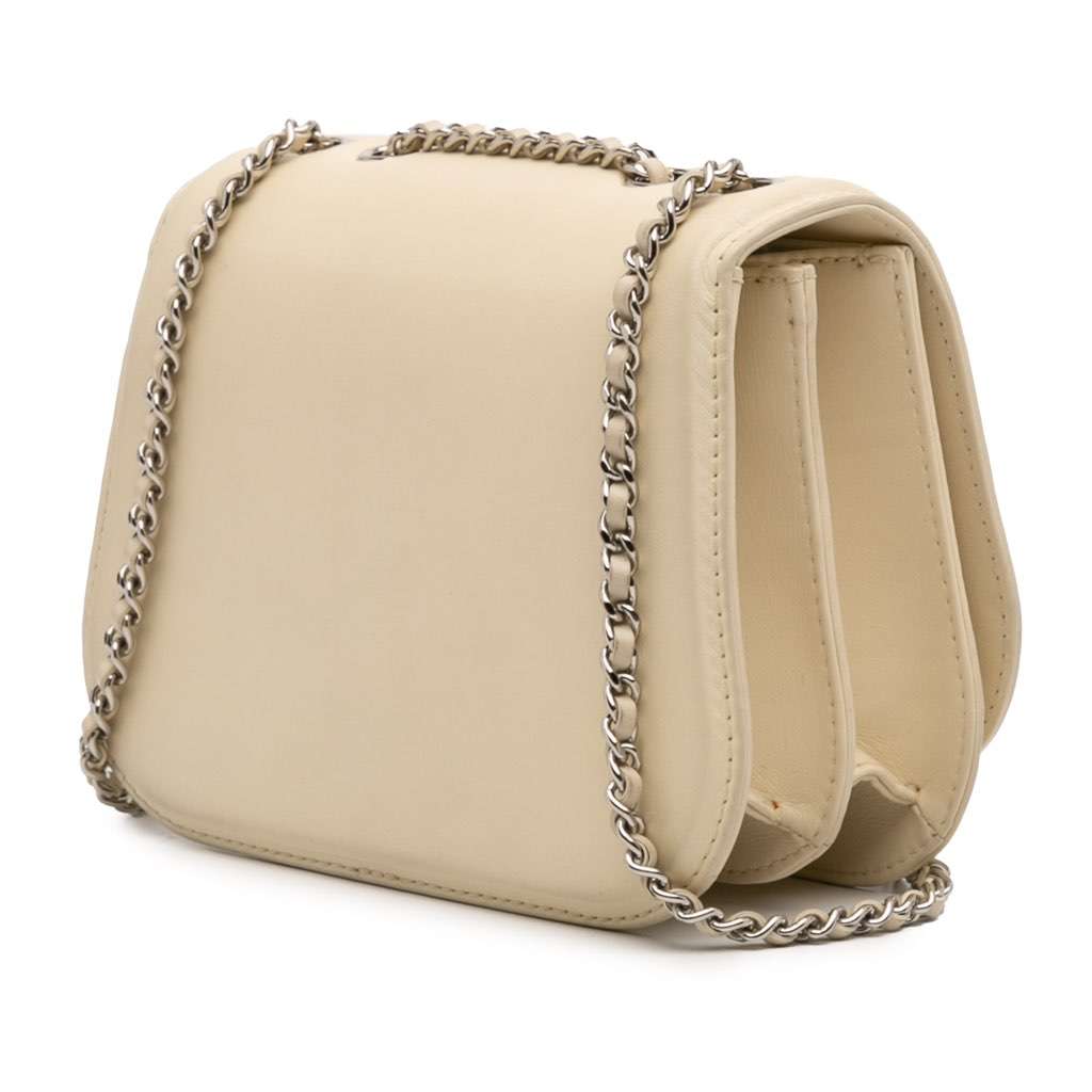 Chanel Small Calfskin Braided Chic Flap - Back view