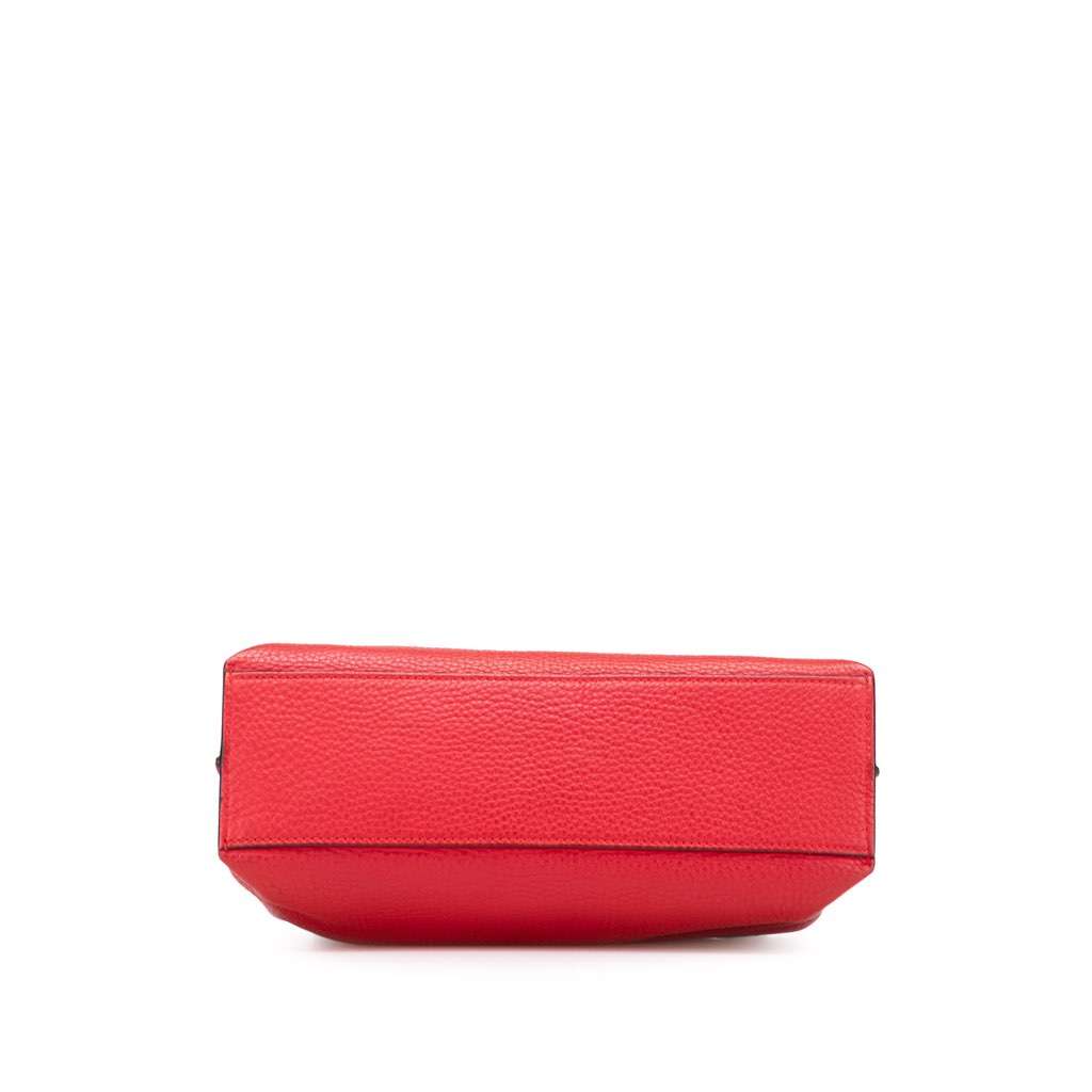 Gucci Small Leather Bamboo Daily Satchel - Image 6