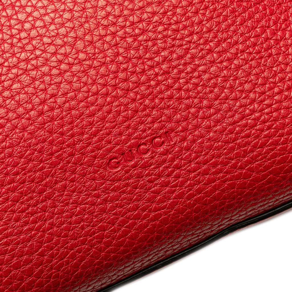 Gucci Small Leather Bamboo Daily Satchel - Detail 2