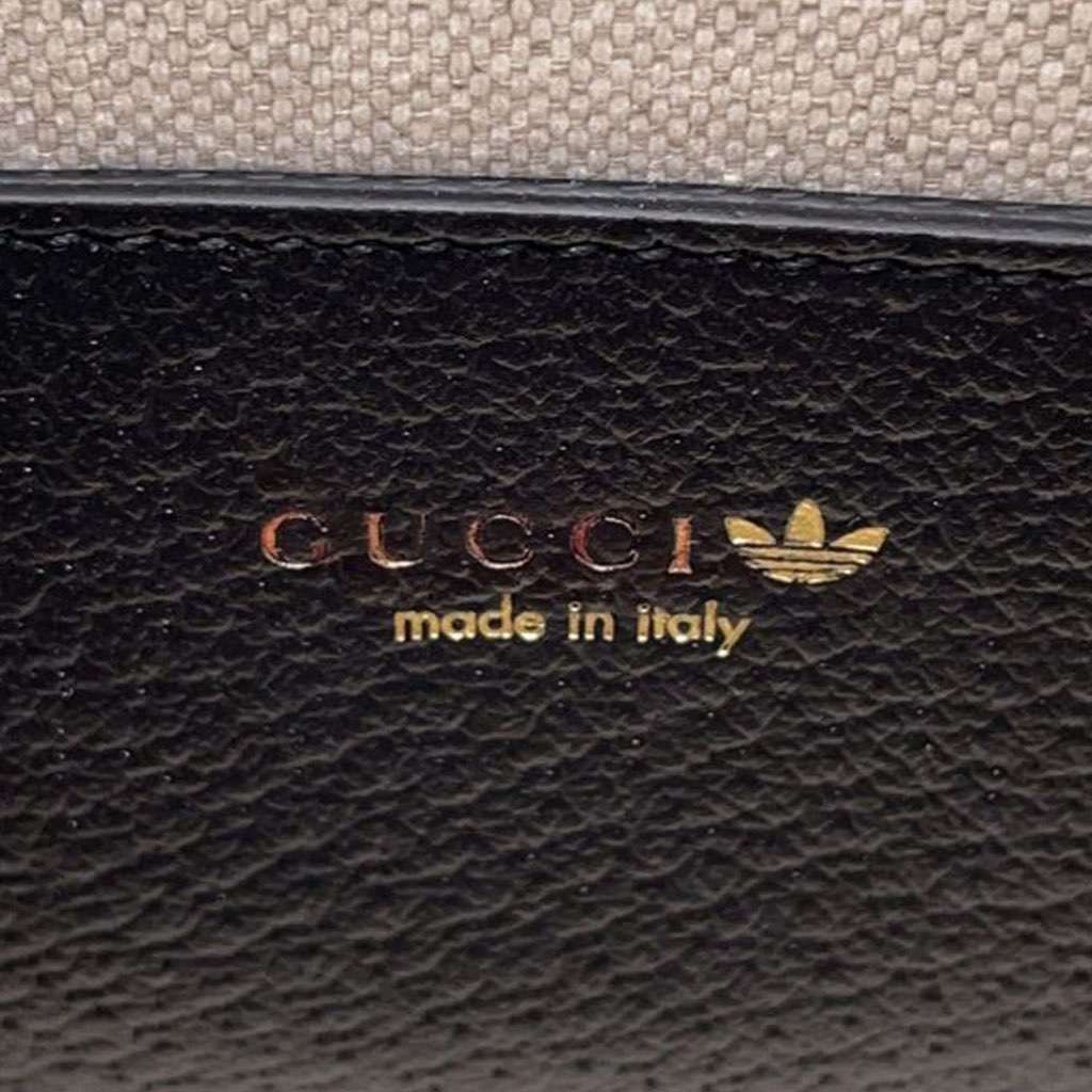 Gucci Adidas Mini Leather Horsebit 1955 Top Handle Bag - 5