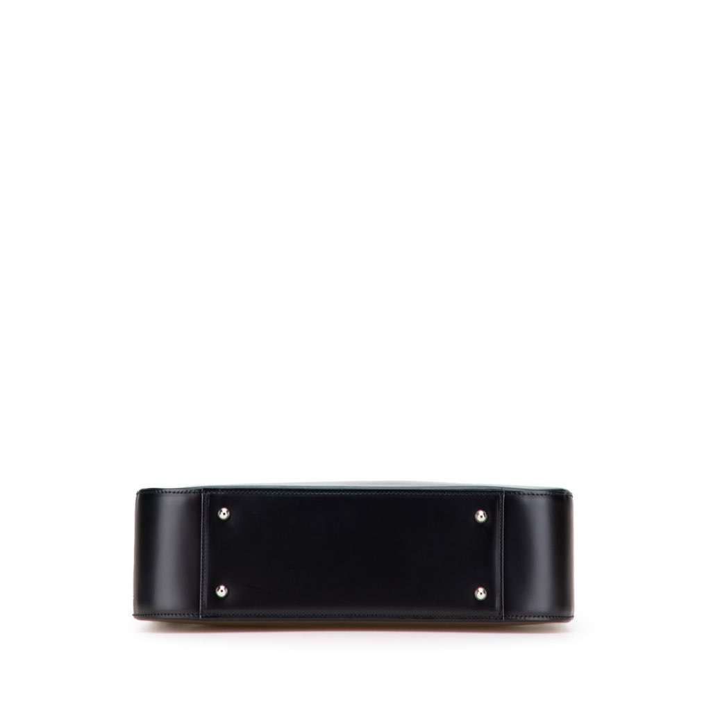 Burberry House Check Trimmed Leather Handbag - 3